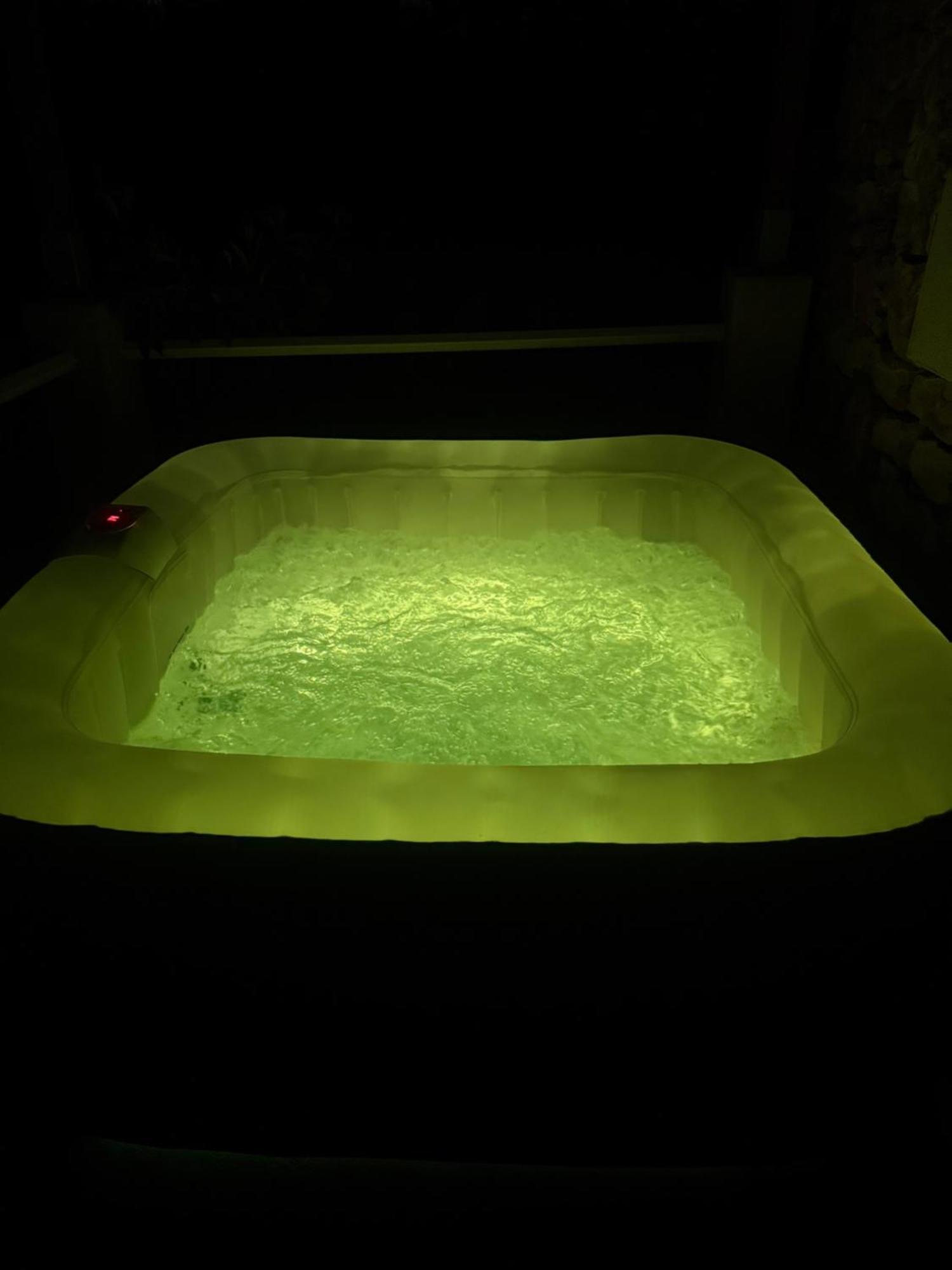 Votre Cocon En Pierre Et Son Spa En Option Gite Le Repos Des Chenes Régusse Eksteriør bilde