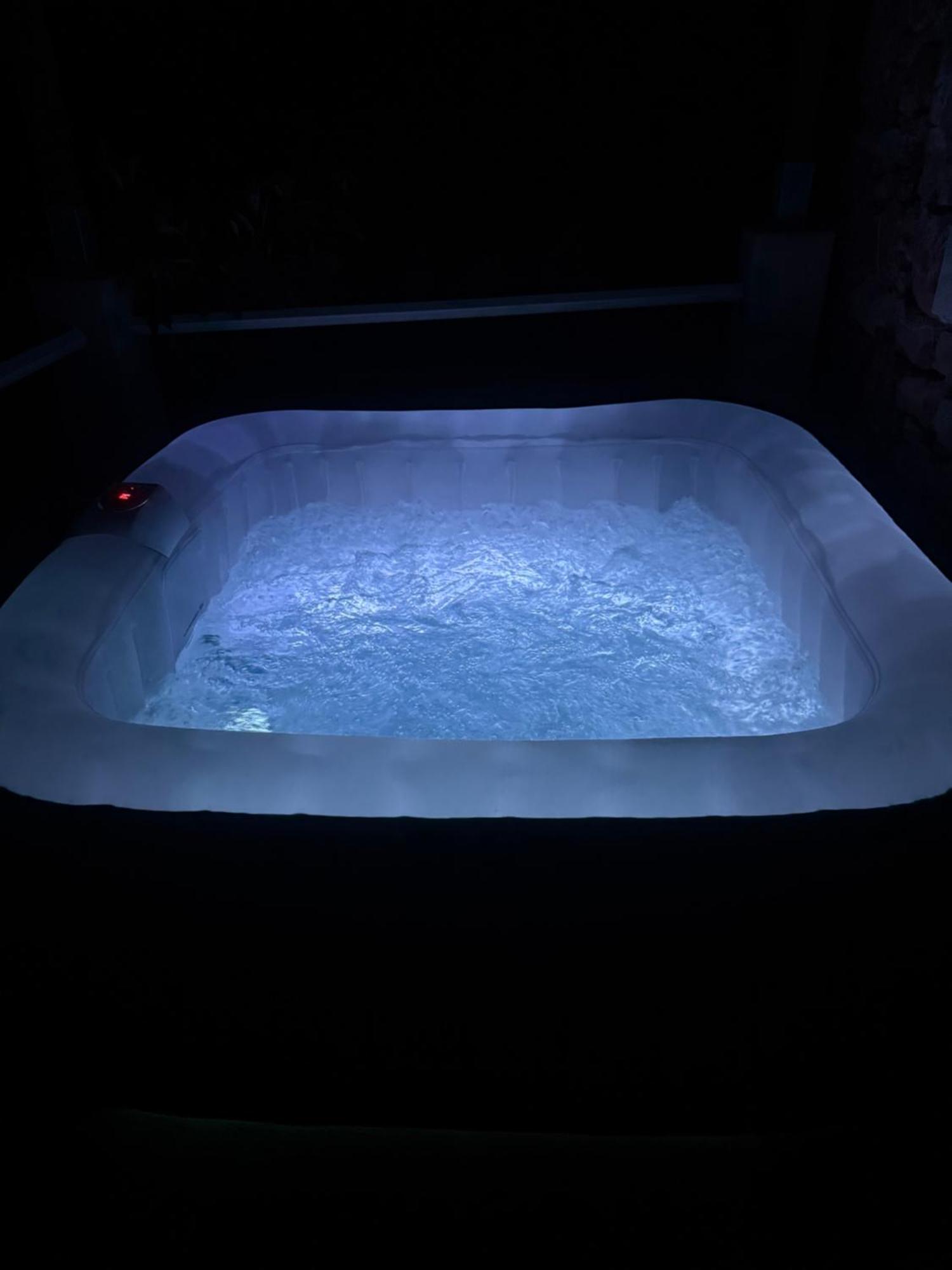 Votre Cocon En Pierre Et Son Spa En Option Gite Le Repos Des Chenes Régusse Eksteriør bilde